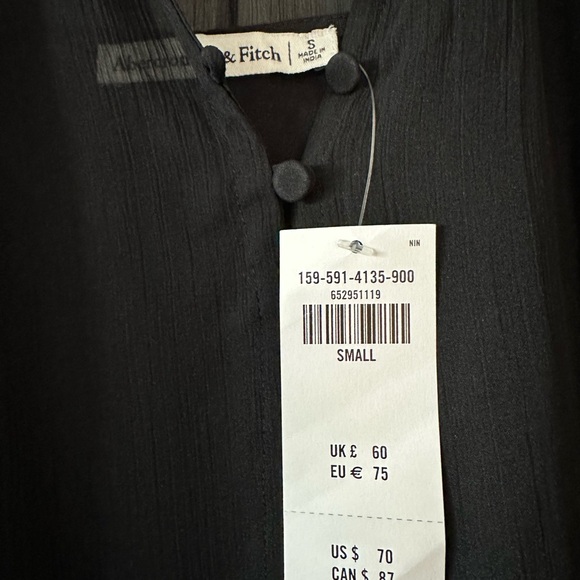 ABERCROMBIE & FITCH LITTLE BLACK DRESS - Picture 2 of 2